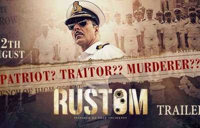 Rustom Official Trailer Akshay Kumar, Ileana D’Cruz, Esha Gupta & Arjan Bajwa
